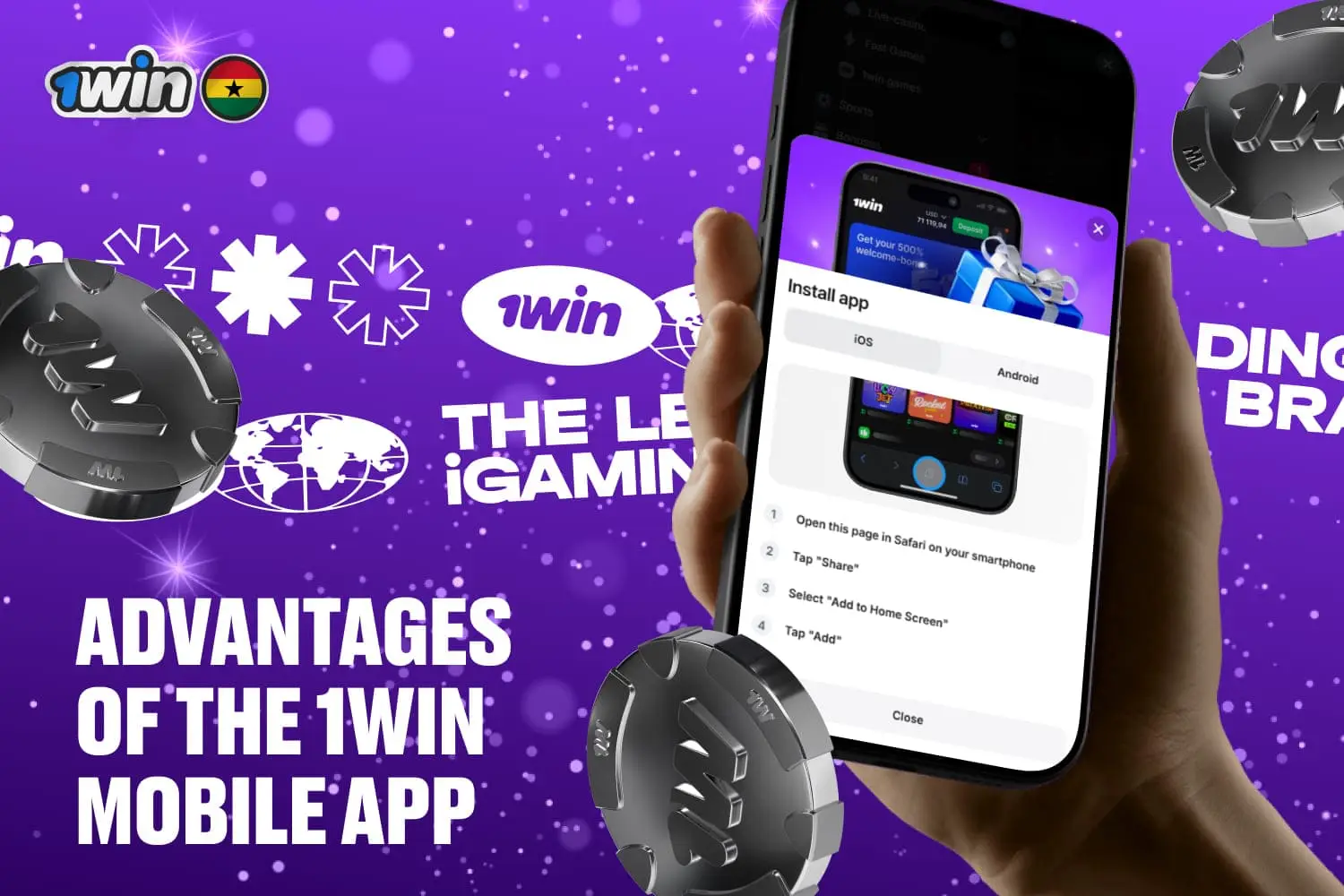 An overview of the 1win app advantages